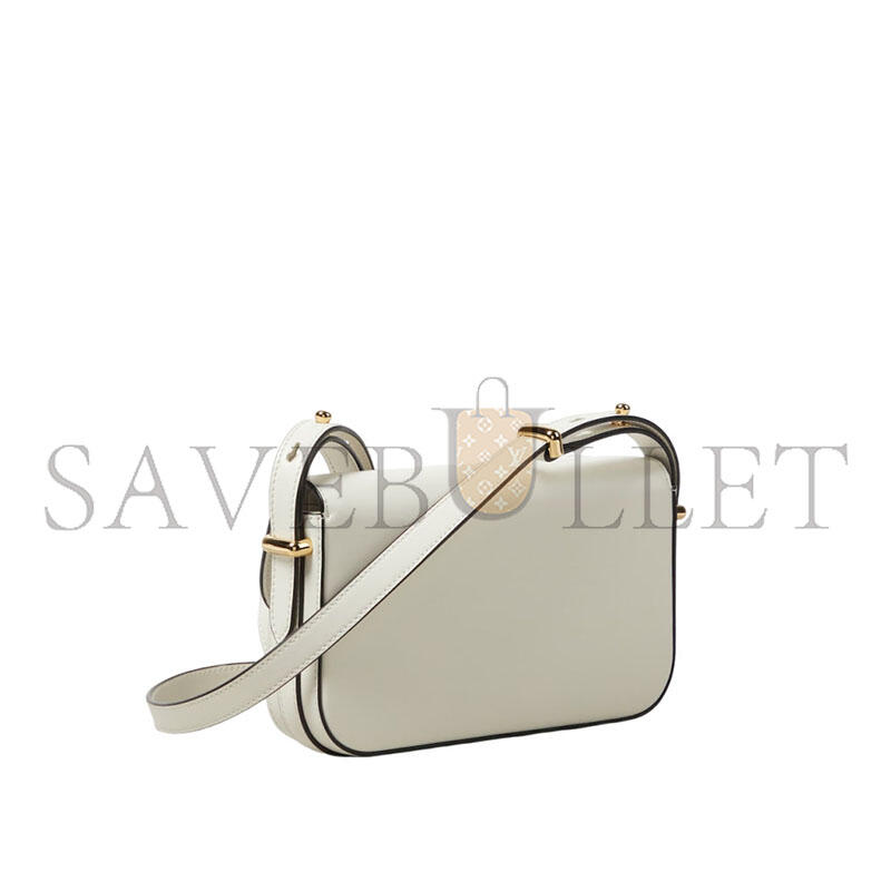 PRADA PATENT LEATHER SHOULDER BAG 1BD339 (20.5*10.5*4cm)
